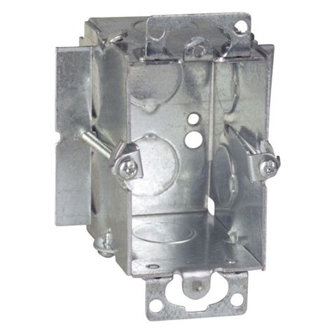 old work steel electrical switch box support|old construction outlet box.